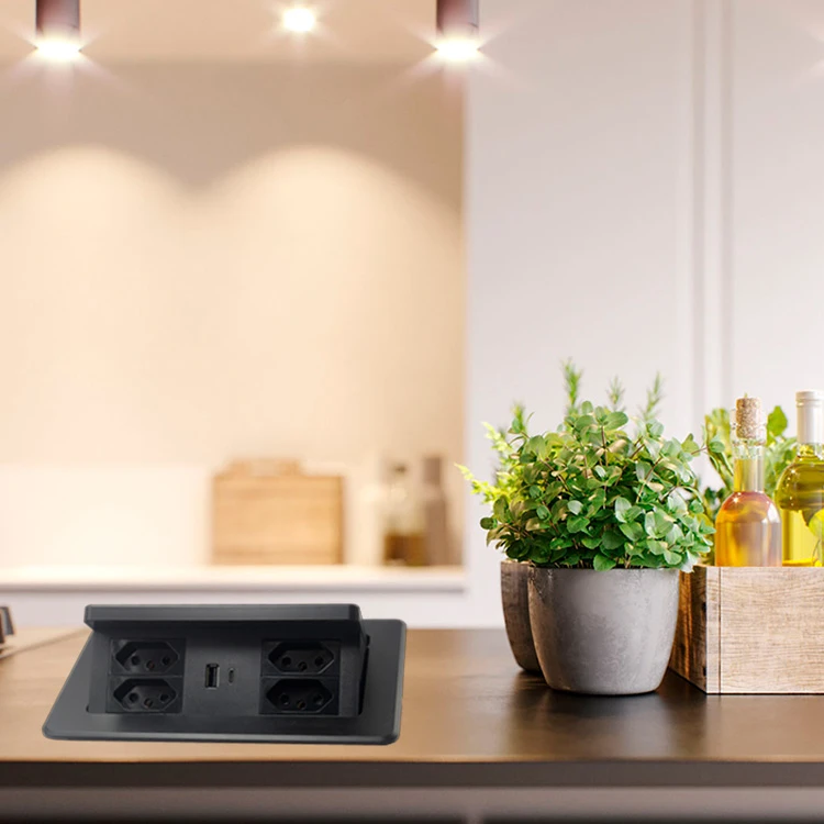 info-1-1 Damping Pop Up Desk Socket